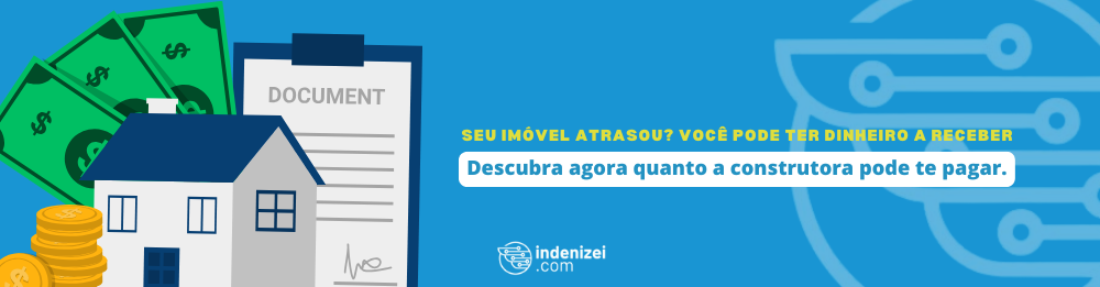Obra parada representando atraso na entrega do imóvel pela construtora